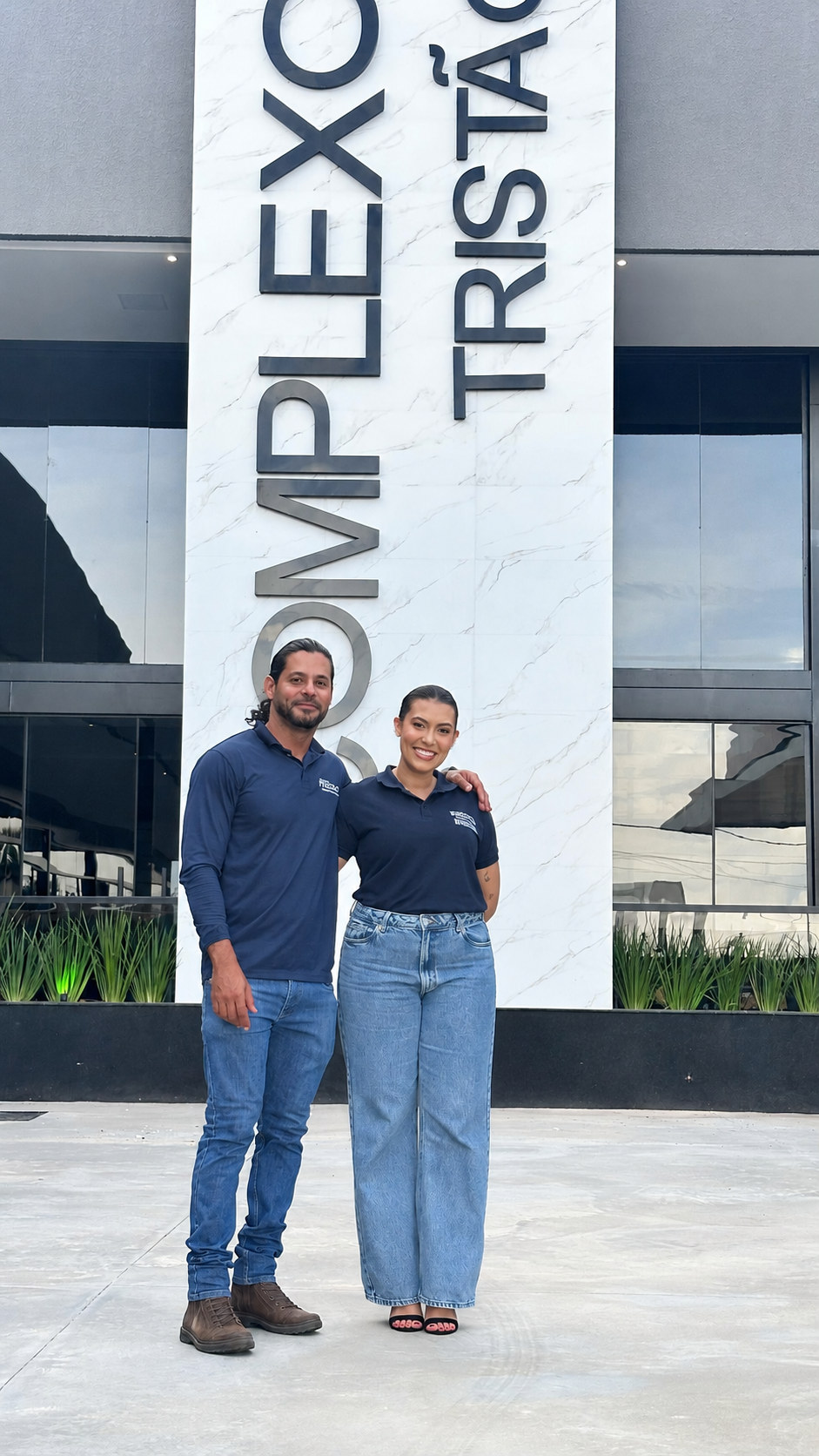 Equipe da Projetar Arquitetura e Engenharia no Complexo Tristão